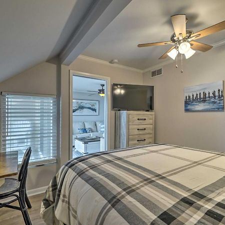Beachfront Condo With Unobstructed Ocean Views! 橡树岛 外观 照片