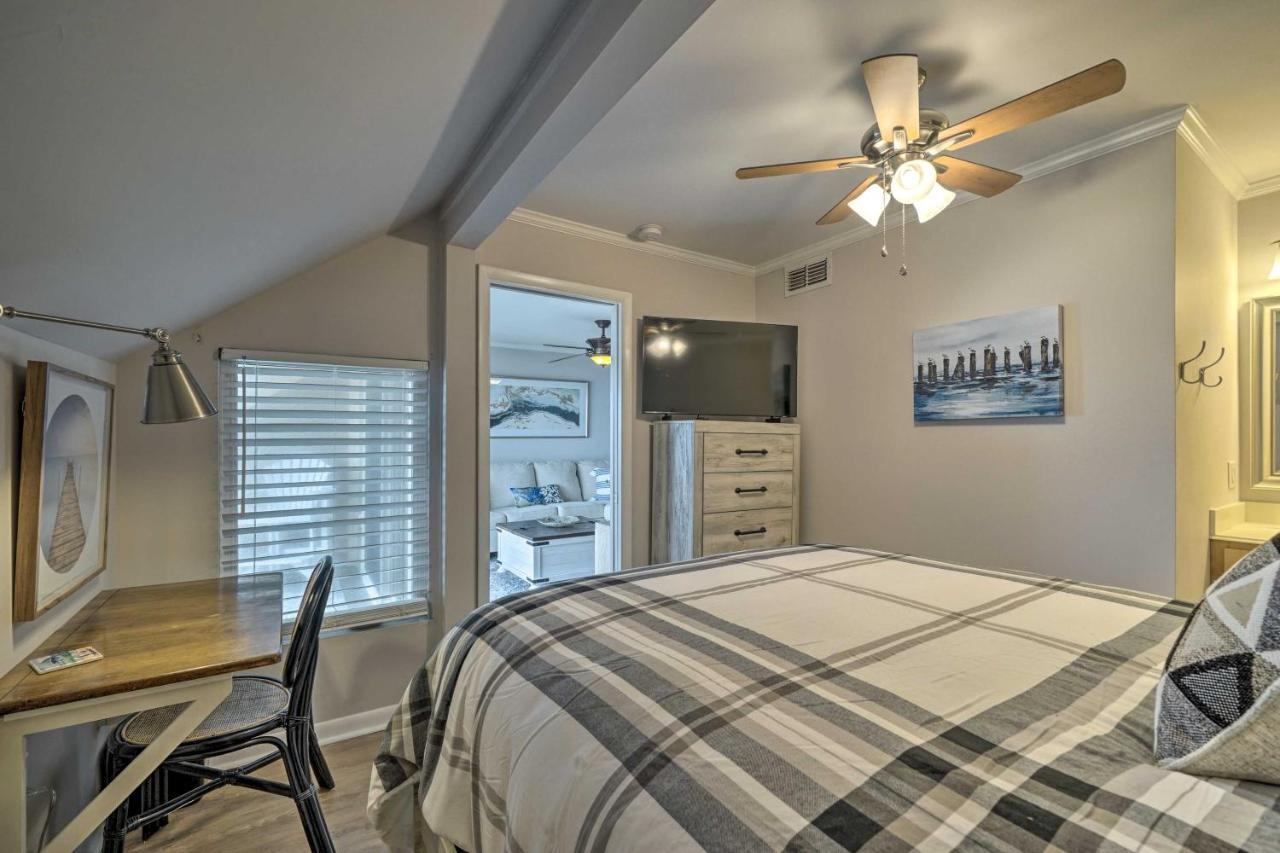 Beachfront Condo With Unobstructed Ocean Views! 橡树岛 外观 照片