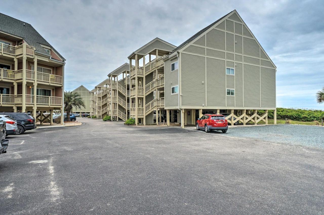Beachfront Condo With Unobstructed Ocean Views! 橡树岛 外观 照片